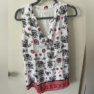 Sleeveless‎ blouse